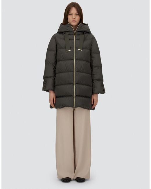 Herno Gray A-Shape Jacket