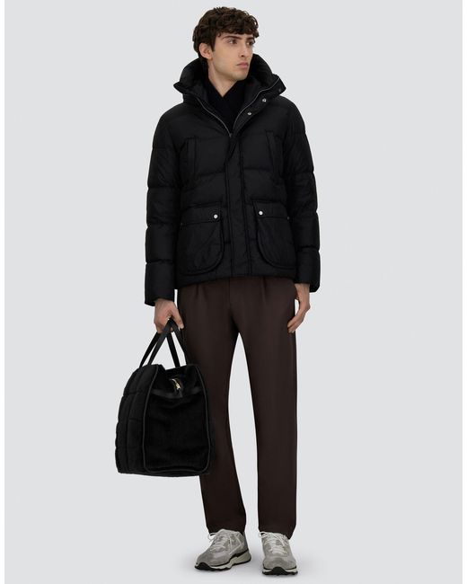 Herno Blue Bomber Jacket for men