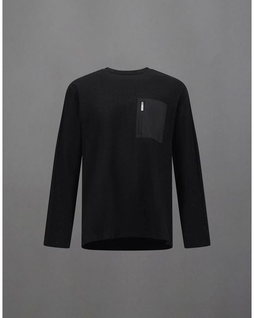 Herno Black Laminar T-Shirt