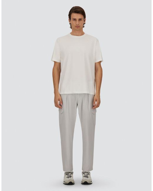 Herno Gray Nylon Dive Trousers for men