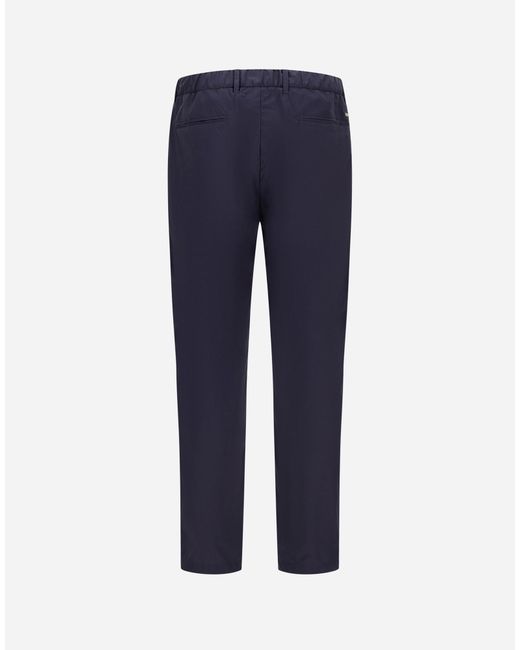 Herno Blue Trousers for men