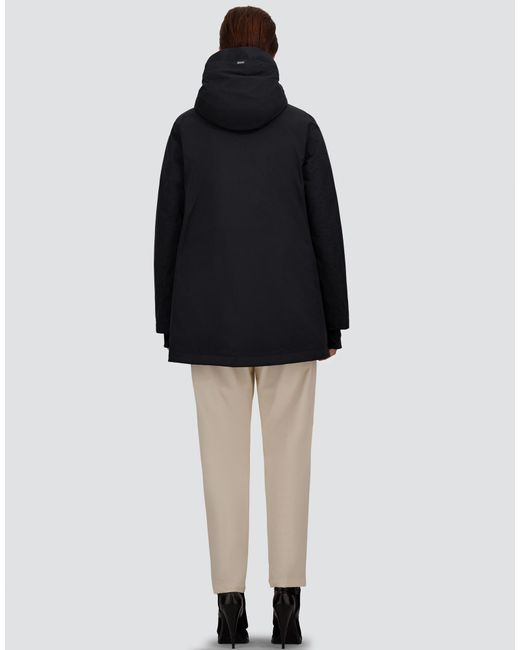 Herno Black A-Shape Jacket