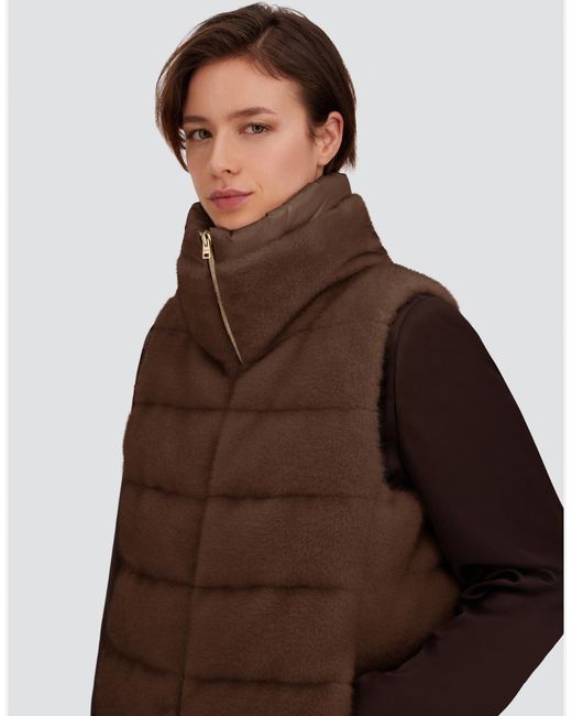 Herno Brown Reversible Vest