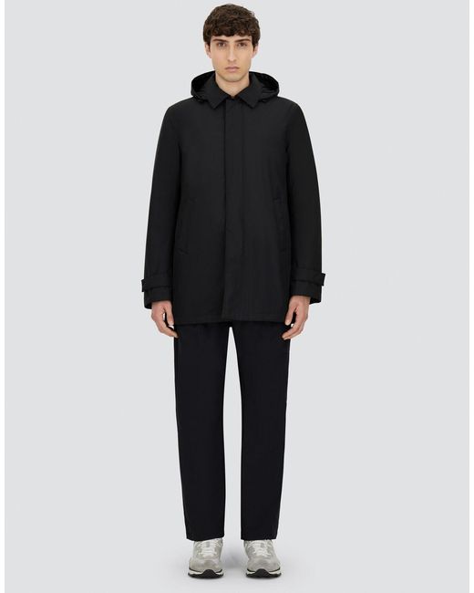 Herno Blue Long Parka for men