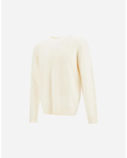 Herno White Sweater for men