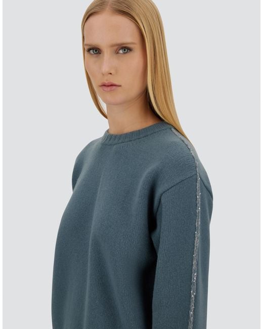 Herno Blue Resort 100% Wool Jumper