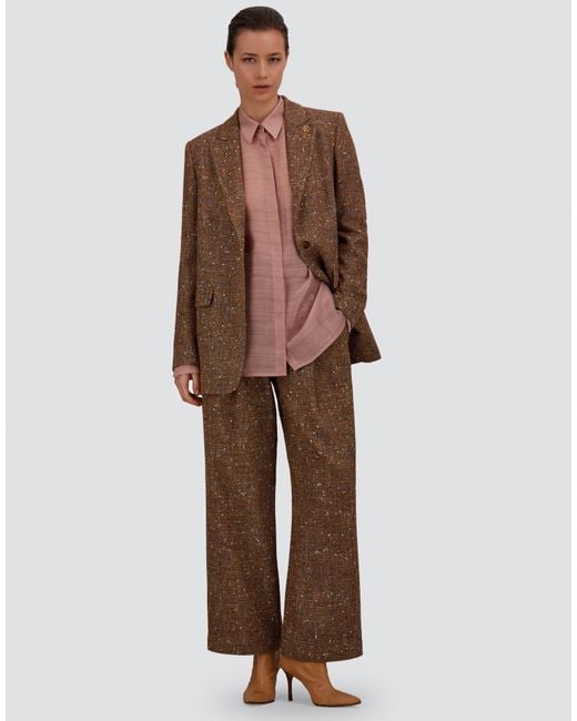 Herno Pink Striped Silk Jacquard Shirt
