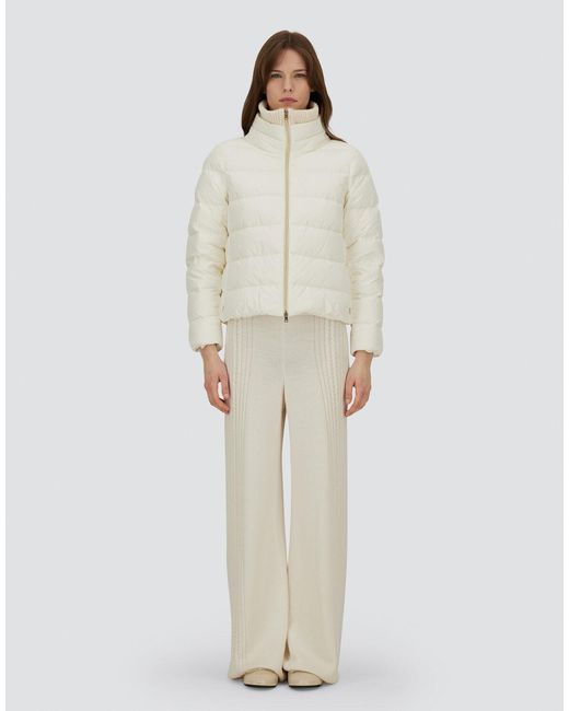 Herno White Capa De Nylon Chamonix