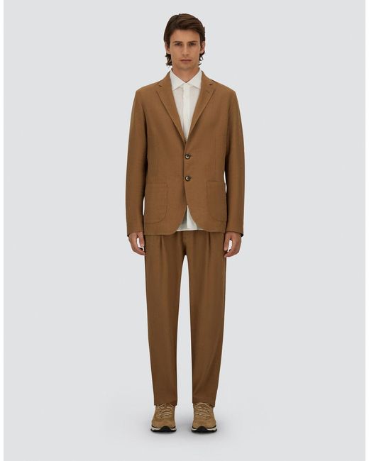 Herno Brown Blazer for men