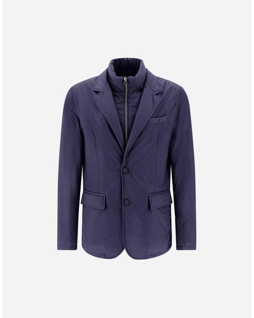 Herno Blue Blazer for men