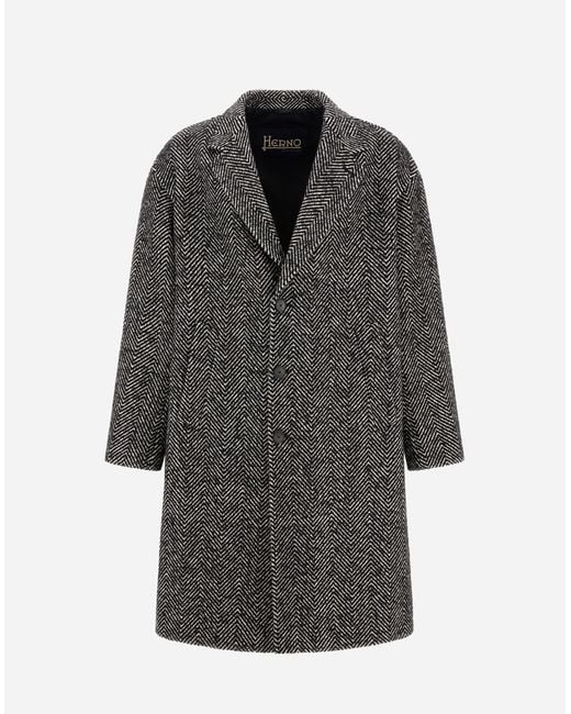 Herno Gray Coat for men