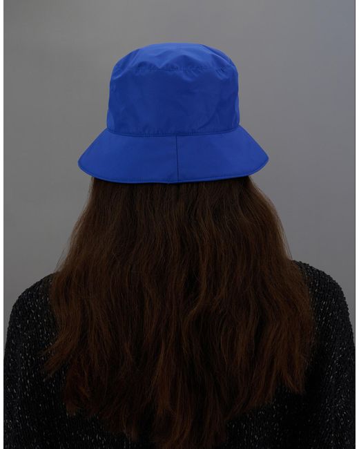 Herno Blue Laminar Hat