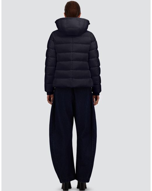 Herno Blue High-Neck Jacket