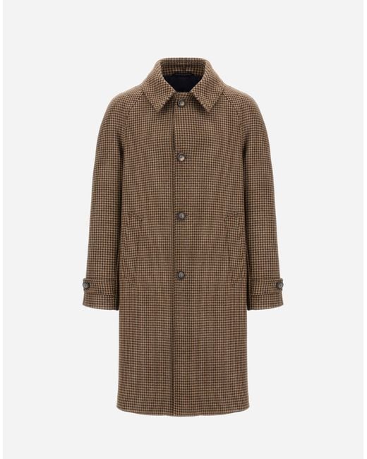 Herno Brown Coat for men