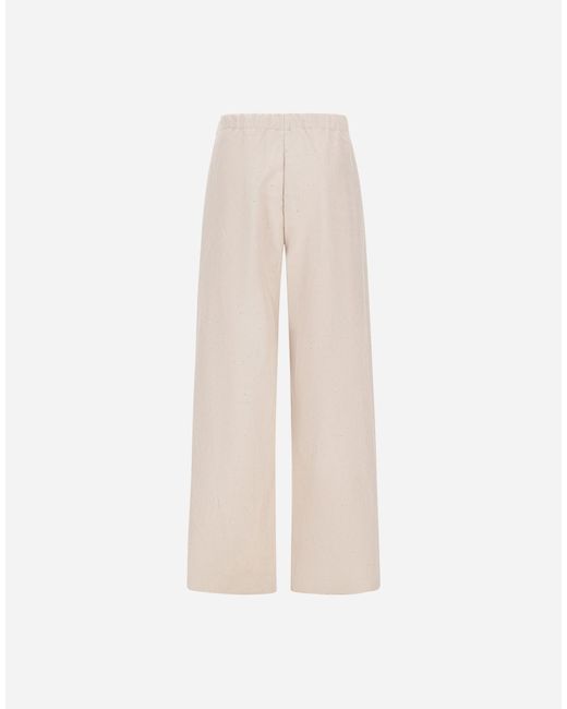 Herno White Trousers