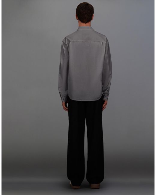 Herno Gray Laminar Shirt