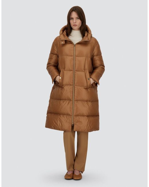 Herno Brown Parka In Nylon Ultralight