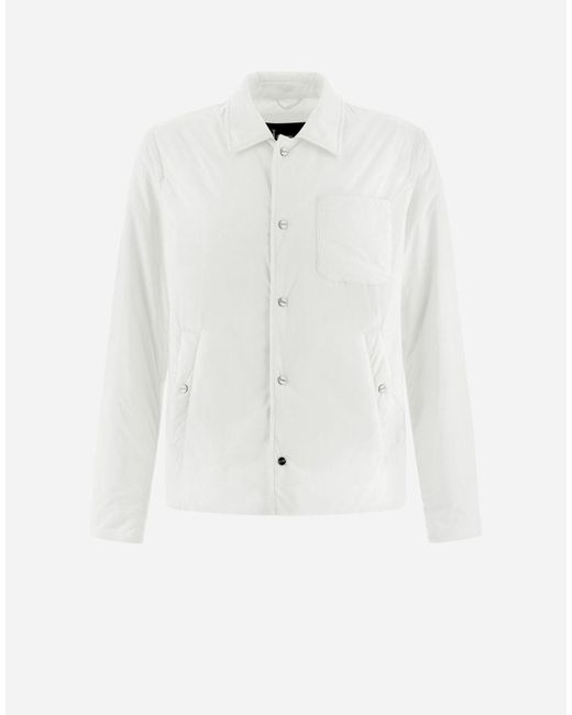 Herno White Ecoage Shirt for men
