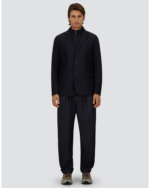 Herno Blue Byron Blazer for men