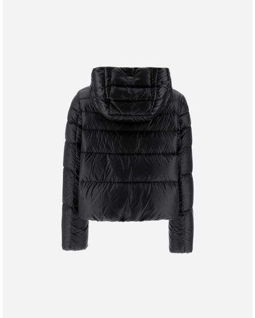 BOMBER RESORT IN NYLON ULTRALIGHT di Herno in Black