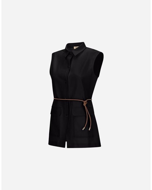 Herno Black Vest