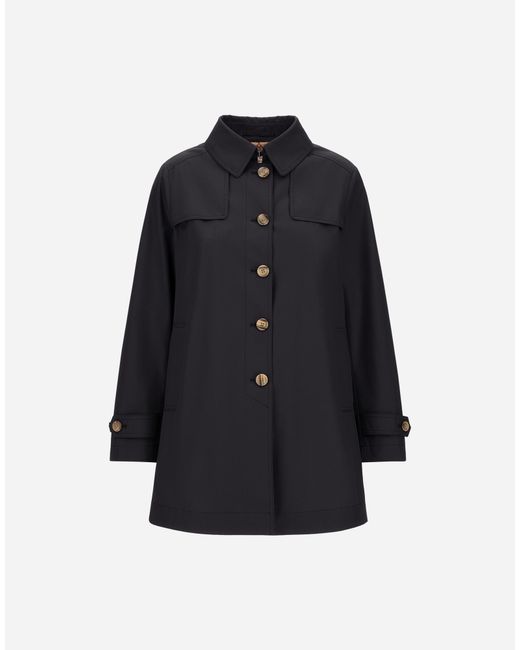 Herno Blue Trench Coat