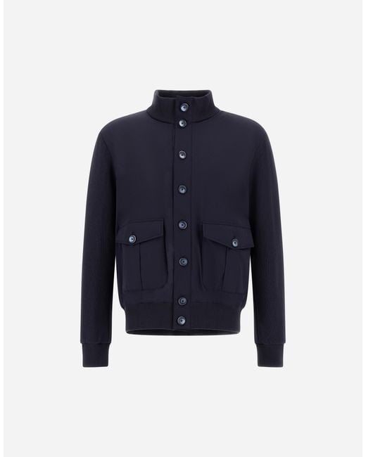 Herno Blue Resort Jacket for men