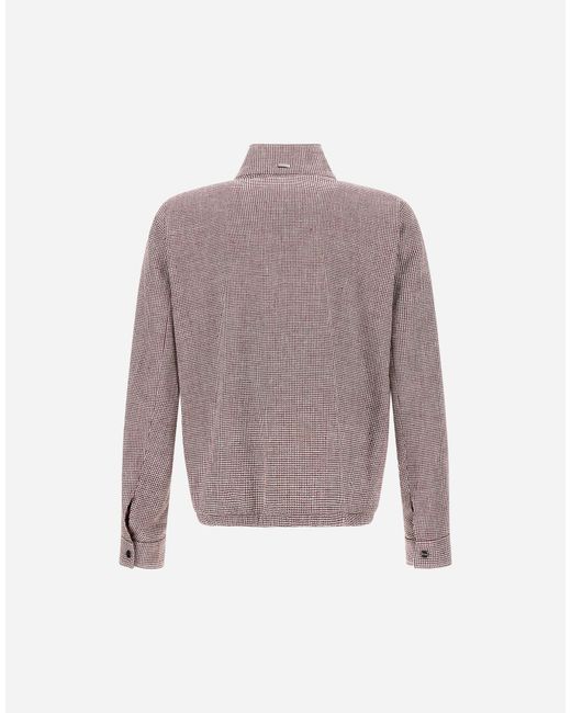 Herno Pink Bomber Jacket for men