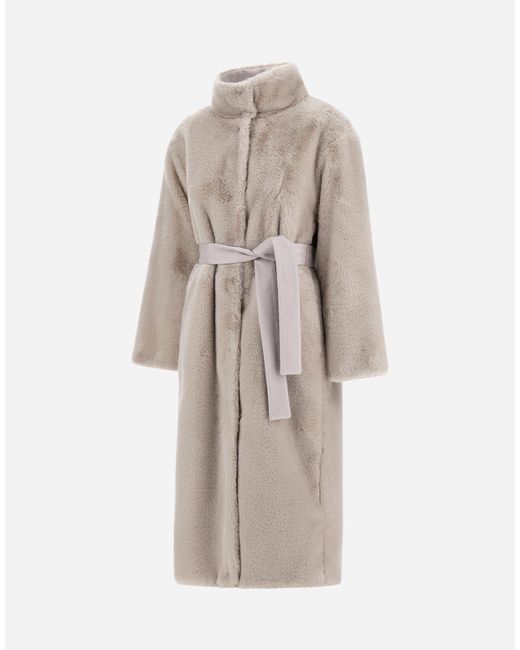 Herno White Reversible Coat
