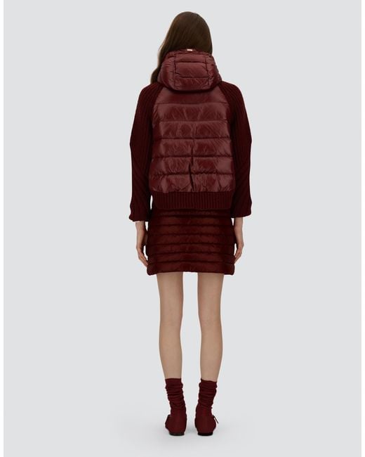 Herno Red Cardigan