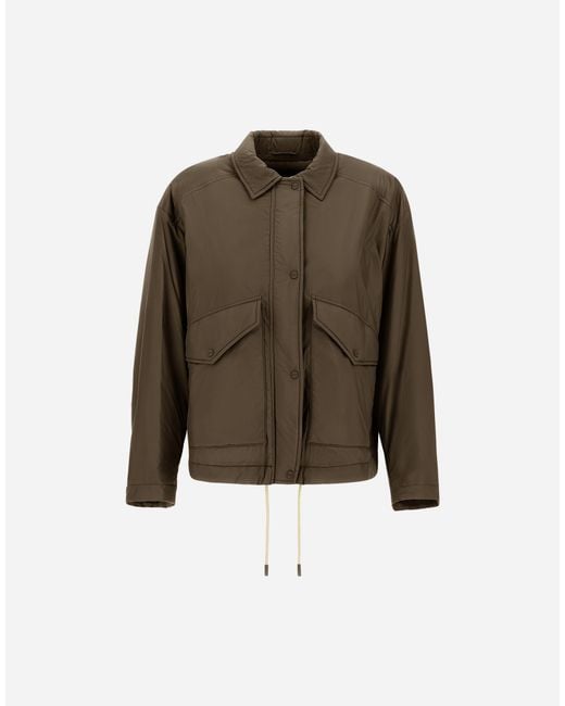 Herno Brown Ecoage Jacket