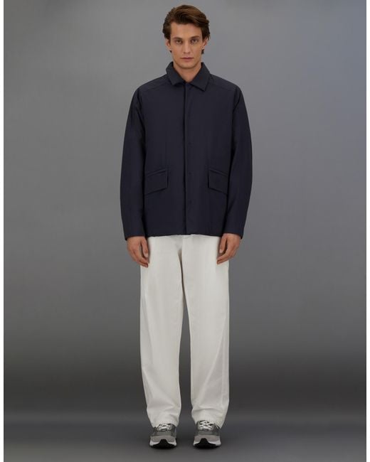 Herno Blue Laminar Jacket