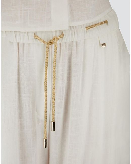Herno White Trousers