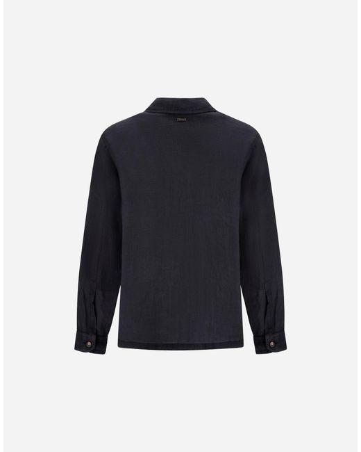 Herno Blue Field Jacket for men