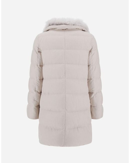 Herno Gray A-Shape Jacket