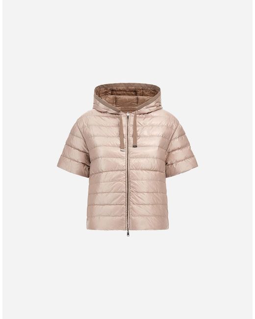 Herno Pink Reversibile Jacket