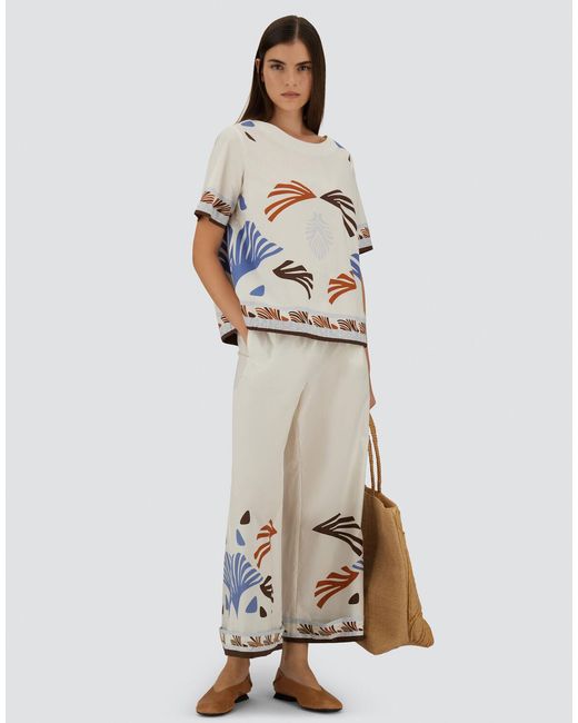 Herno White Trousers