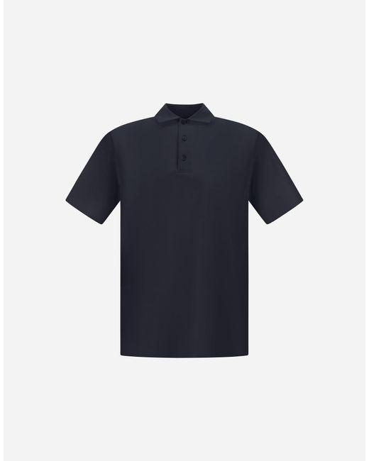 Herno Blue Polo Shirt for men