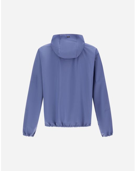 Herno Blue Smart Tech Jacket for men