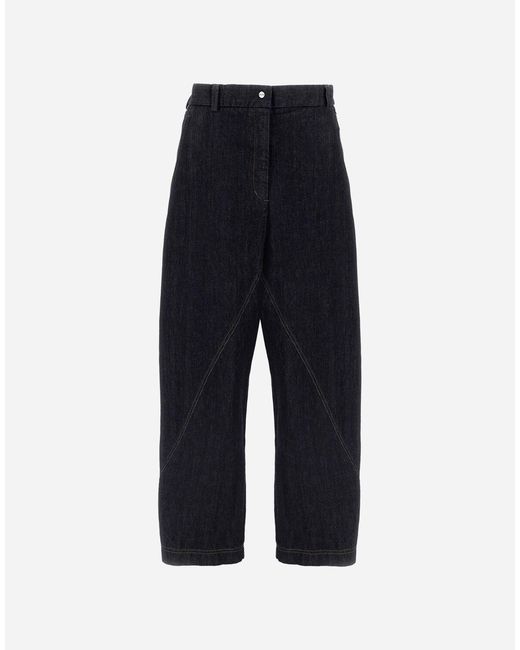 Herno Blue Denim Trousers