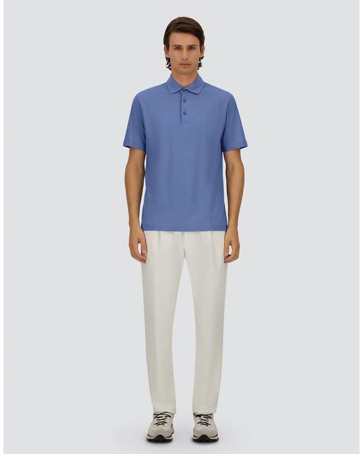 Polo di Herno in Blue da Uomo