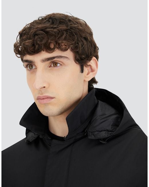 Herno Blue Long Parka for men
