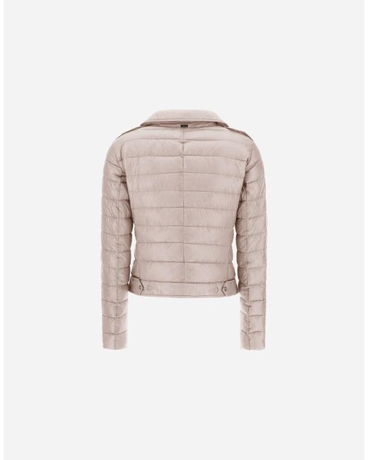 Herno White Bomber Jacket