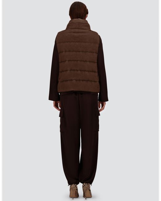 Herno Brown Reversible Vest