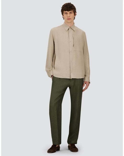 Herno Green Resort Trousers for men