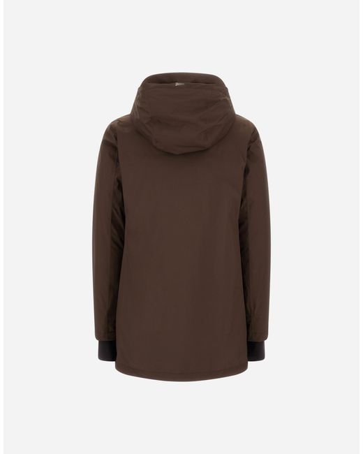 Herno Brown A-Shape Jacket