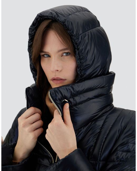 Herno Blue A-Shape Jacket