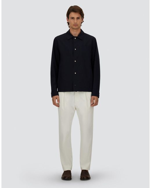 Shacket di Herno in Blue da Uomo