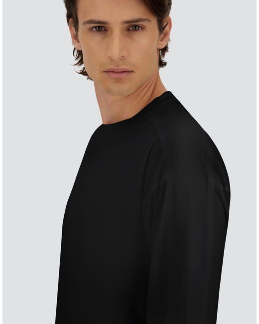 Herno Black T-Shirt for men