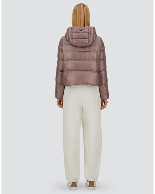 Herno Pink Resort Bomber Jacket